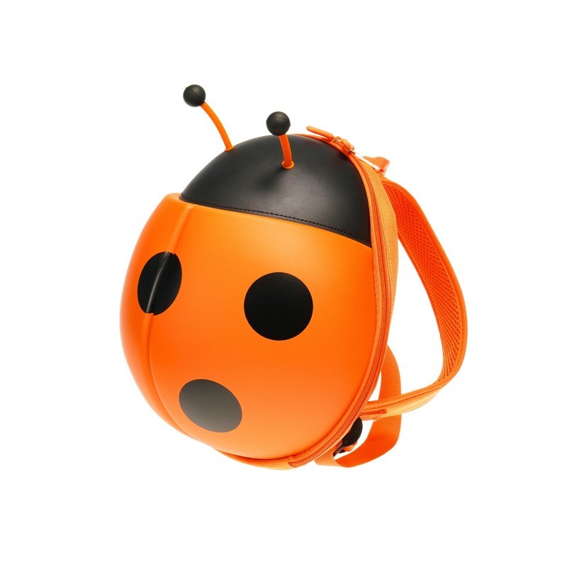 Children backpack, ladybug, orange Supercute