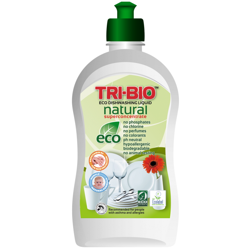 Natürliches Öko-Flüssigwaschmittel-Superkonzentrat 0,42 l Tri-Bio