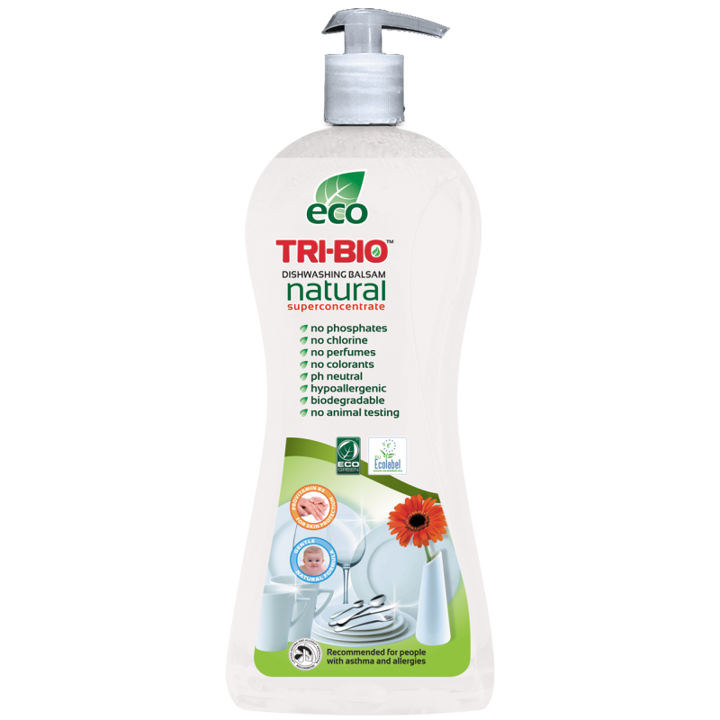 Natürliches Öko Balsam Für Geschirrspülung Und Handewaschen 0,84 l Tri-Bio