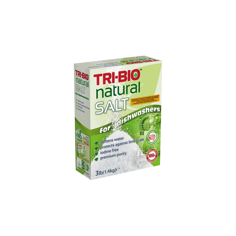 Natürlichen Salz Für Gerschirrspülmachinen, 1.4 kg Tri-Bio