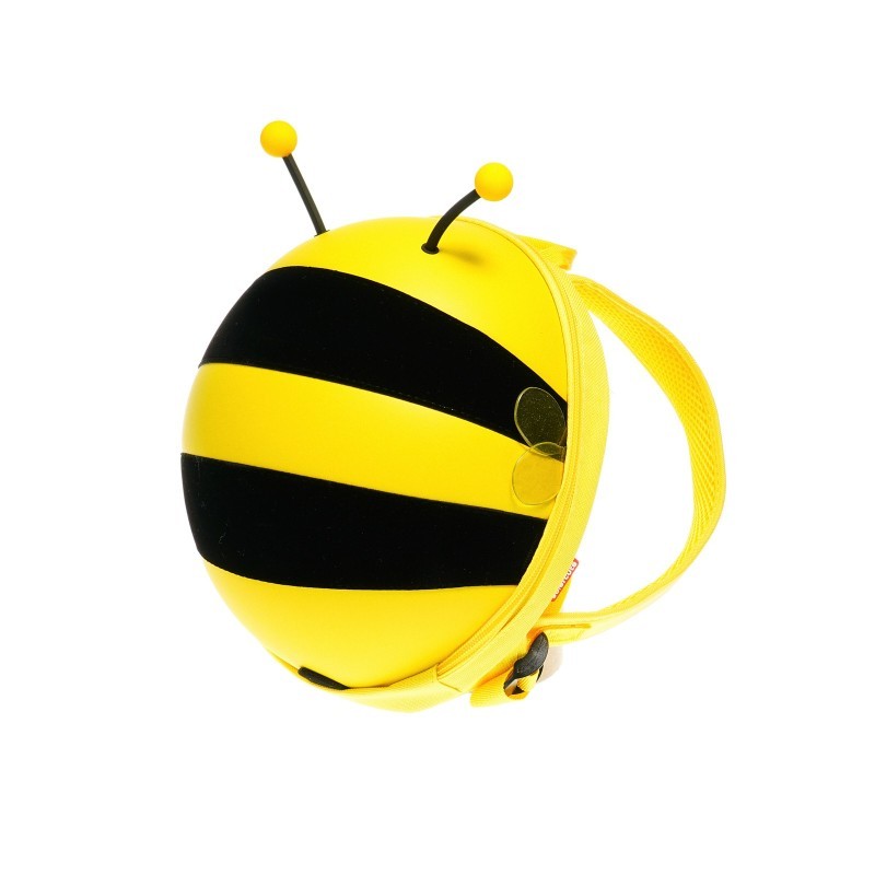 Children backpack, bee shape, green Supercute