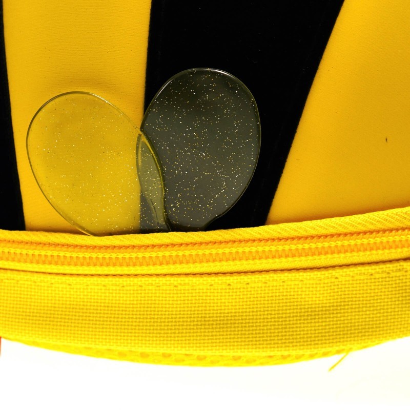 Mini backpack with bee shape and a safety belt Supercute