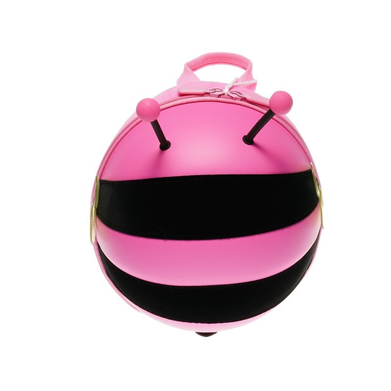 Mini backpack with bee shape and a safety belt Supercute