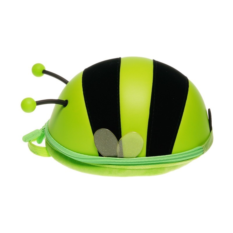 Mini backpack with bee shape and a safety belt Supercute