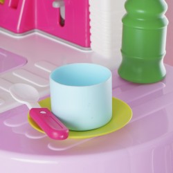 Set de joaca bucatarie Little Chef ZIZITO , Cu inducție, Cu lumină, Sunet și abur ZIZITO 26125 3