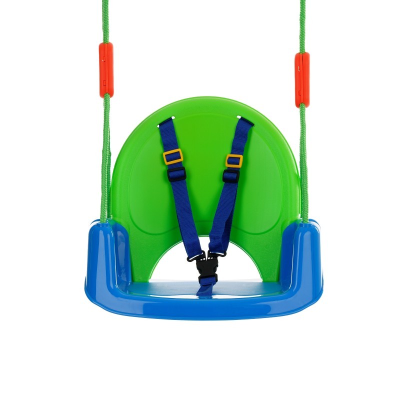 Baby swing with safety board and belts King Sport