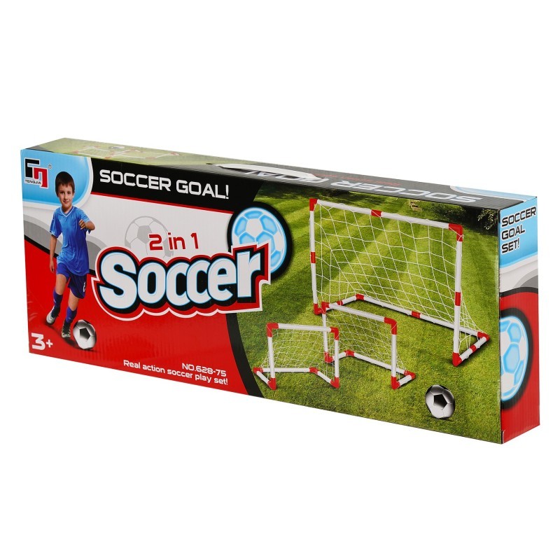 2-in-1 Soccer Set King Sport