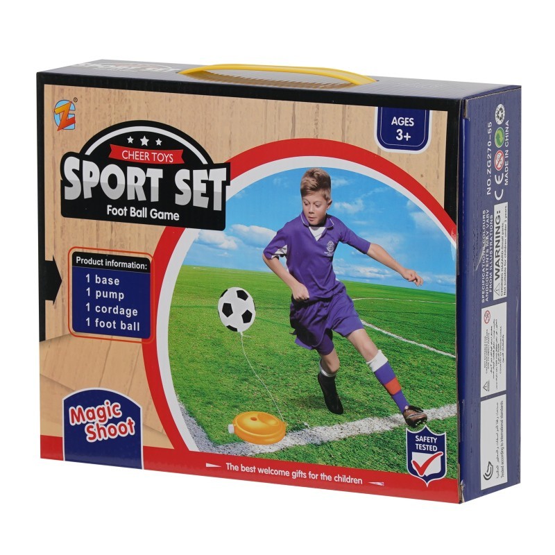 Football set with ball on string GT