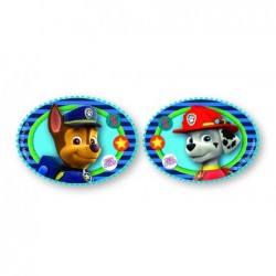 Mâner oval de mobilier cu personaje din seria animată Patrula Cățelușilor, 2 piese Paw patrol 27639 2