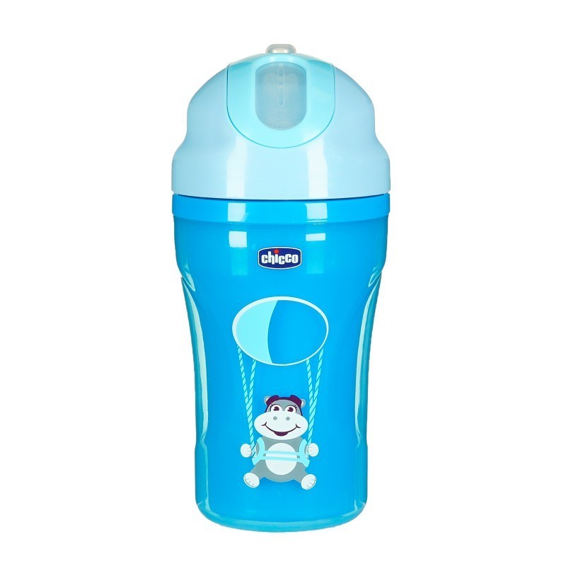 Cana anti-varsare cu pai, Insulated Cup, 266 ml Chicco