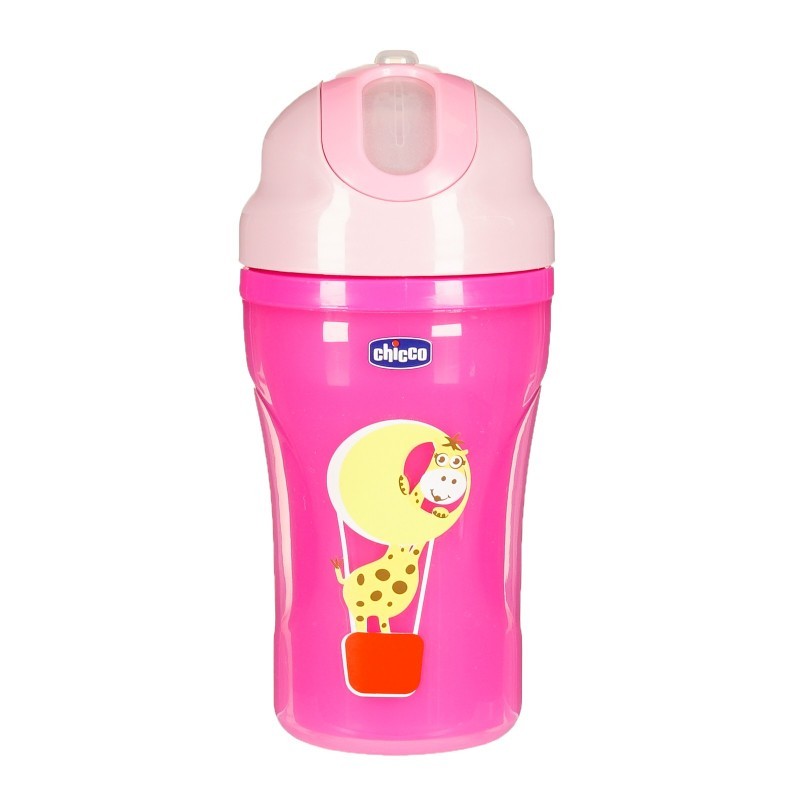 Non-spill cup with straw, Insulated Cup, 266 ml Chicco