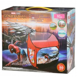 Детска палатка за игра Спайдърмен с 50 бр топки Spiderman 30032 5