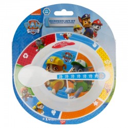 Set de hrănire pentru copii din 2 bucăți, cu o imprimare de Dog Patrol Paw patrol 30240 