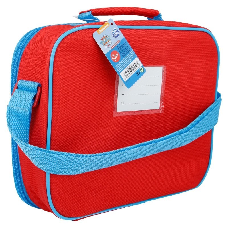 Comfortable thermal lunch bag with a print of the characters from Paw Patrol Paw patrol