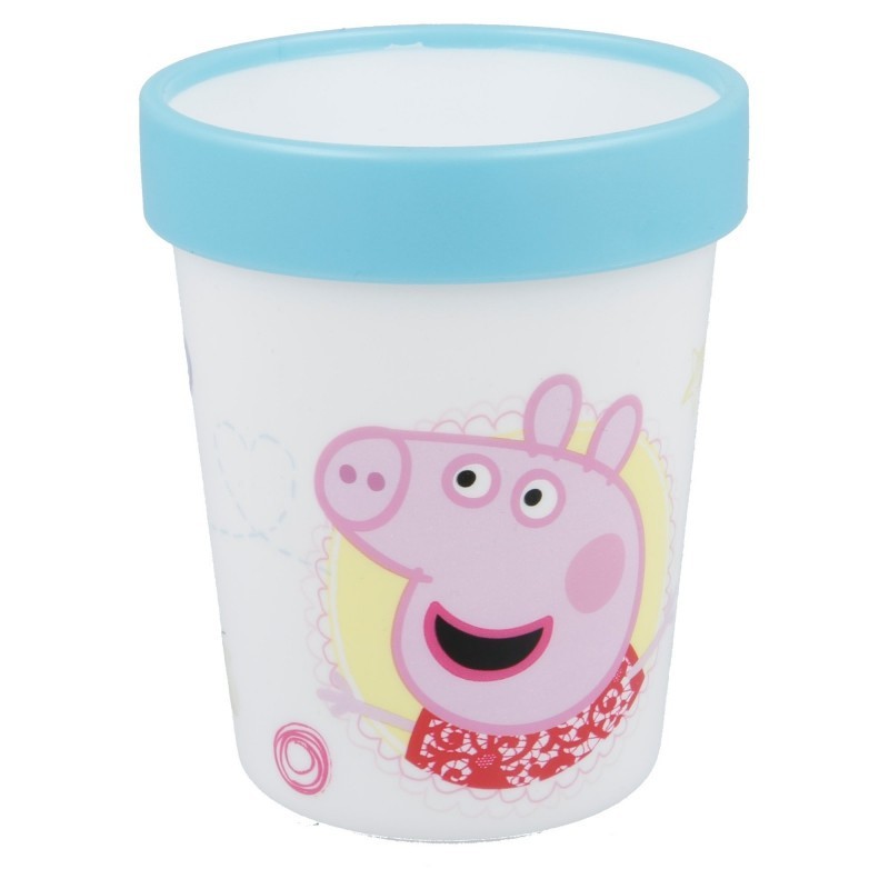 Чаша за момче двуцветна Peppa Pig Pig, 250 ml. Peppa pig