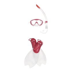 Set de înot copii GLIDE SCUBA SET JU, roz 33/36 Speedo 31283 