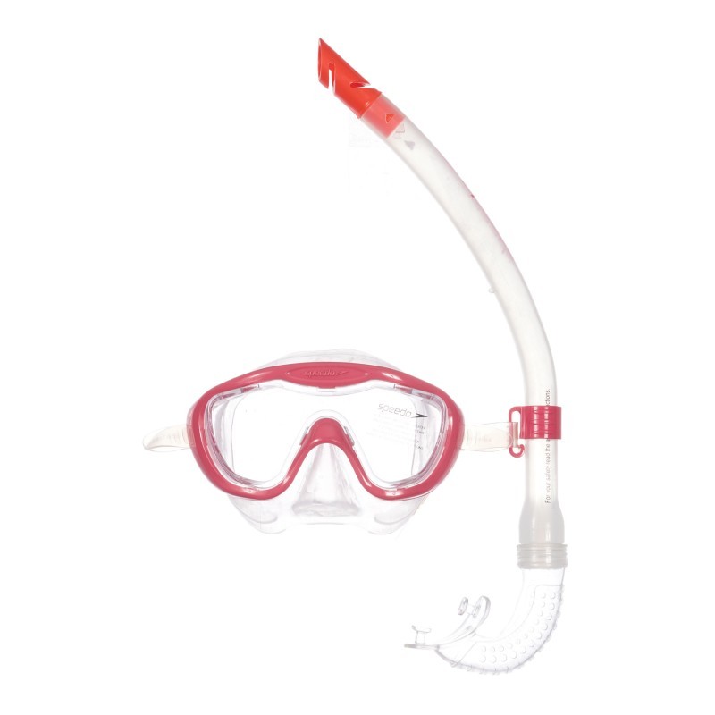 Set de înot copii GLIDE SCUBA SET JU, roz 33/36 Speedo