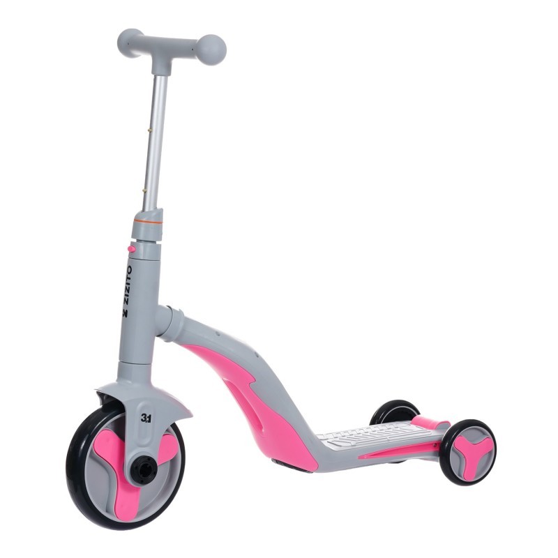 Kinderfahrrad HAIDY 3 in 1 - Rosa