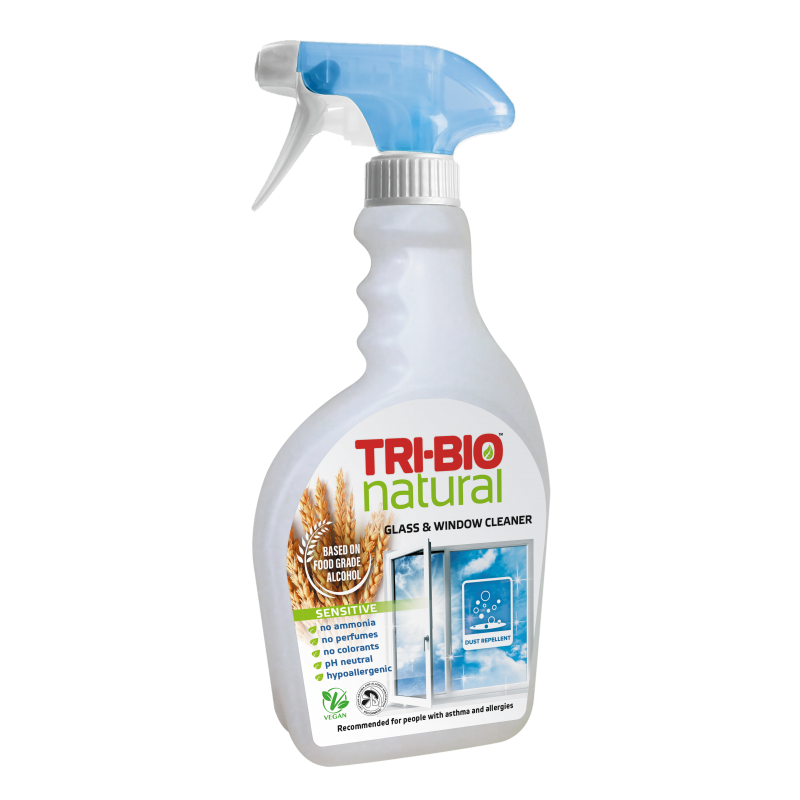 NATURAL GLASS & WINDOW CLEANER “SENSITIVE” Tri-Bio