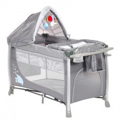 Baby cot DORIS on 2 levels ZIZITO 33577 