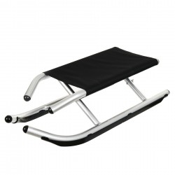 Aluminum,, foldable sled CRYSTAL ZIZITO 34301 