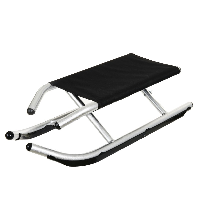 Aluminum,, foldable sled CRYSTAL ZIZITO