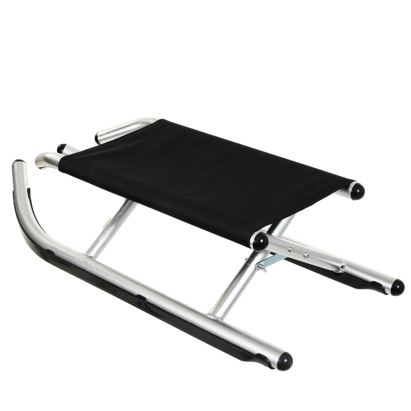 Aluminum,, foldable sled CRYSTAL ZIZITO