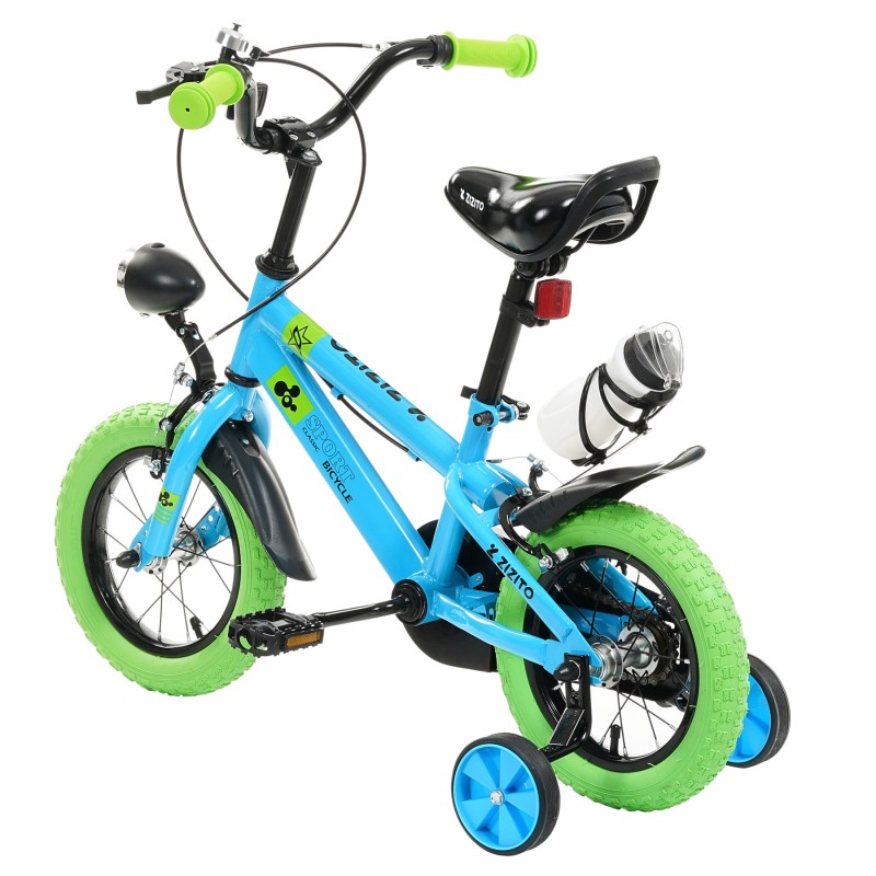 Bicicleta pentru copii Tommy 12", albastra ZIZITO