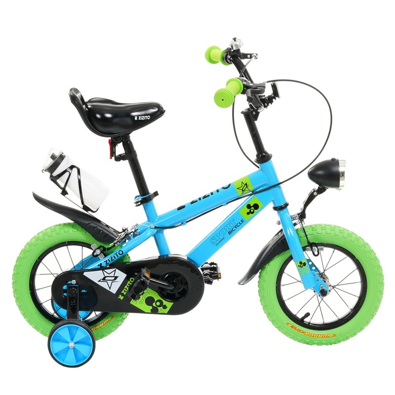 Bicicleta pentru copii Tommy 12", albastra ZIZITO