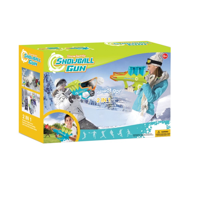 Snowball gun 2 in 1 GT