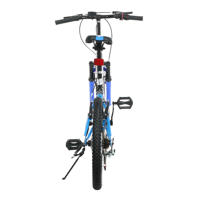 Bicicleta pentru copii TEC - CRAZY 20”, 7 viteze, neagra si albastra TEC