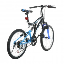 Kinderfahrrad TEC - CRAZY 20 ", 7 Gänge, schwarz und blau TEC 35720 6