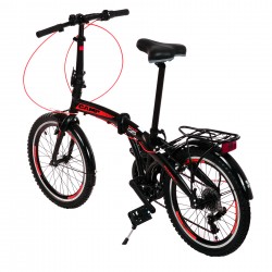 Folding city bike CAMP Q10 FOLDABLE BIKE 20 ", 7 speeds CAMP 35782 3