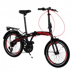 Folding city bike CAMP Q10 FOLDABLE BIKE 20 ", 7 speeds CAMP 35786 7