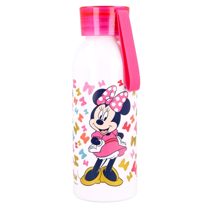 Aluminum bottle with silicone handle MINNIE, 510 ml Stor