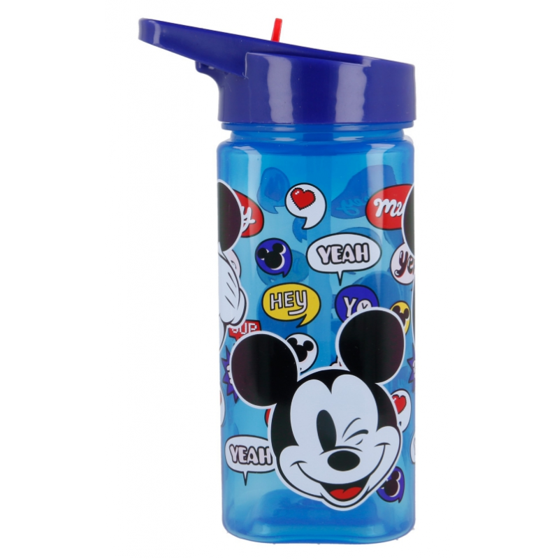 Quadratische Kinderflasche MICKEY, 530 ml. Stor