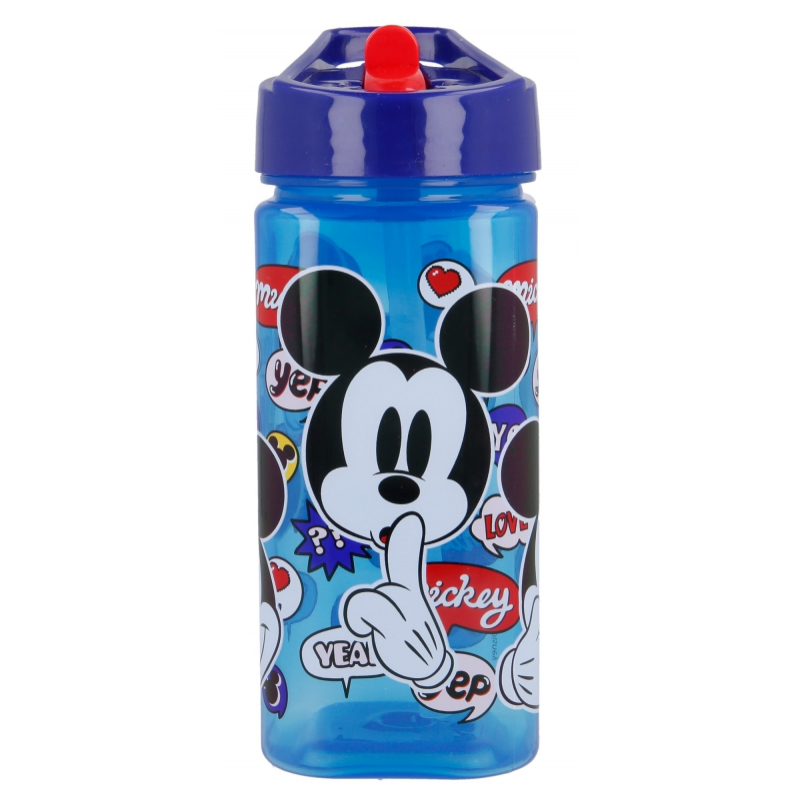 Παιδικό τετράγωνο μπουκάλι MICKEY, 530 ml. Stor