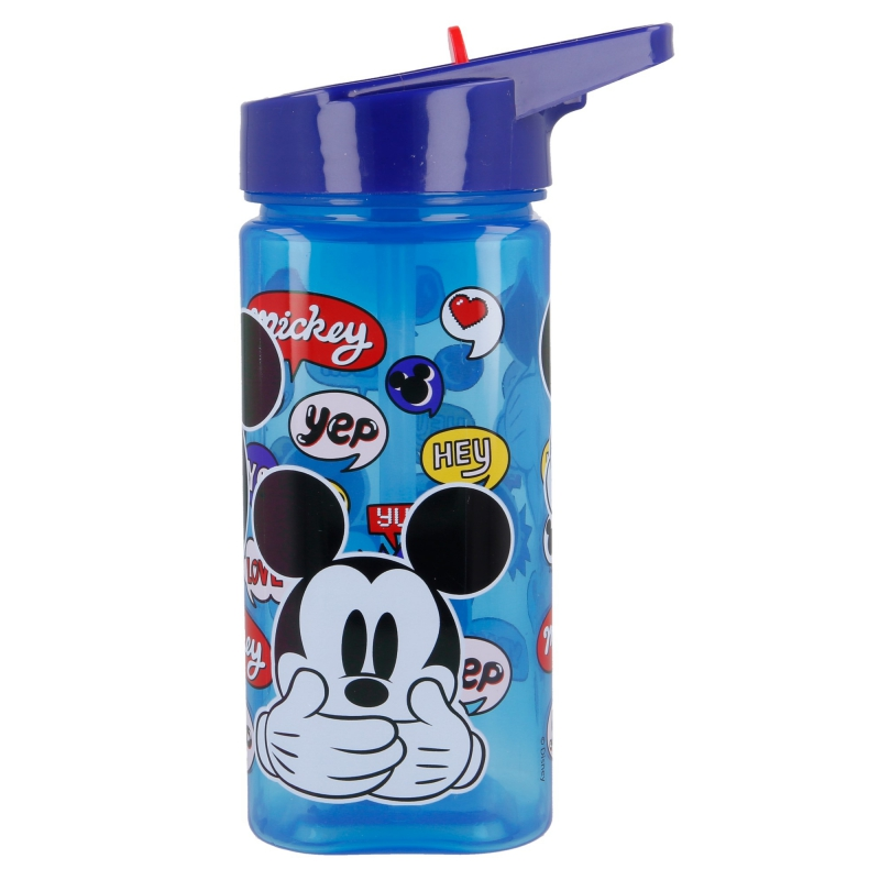 Παιδικό τετράγωνο μπουκάλι MICKEY, 530 ml. Stor