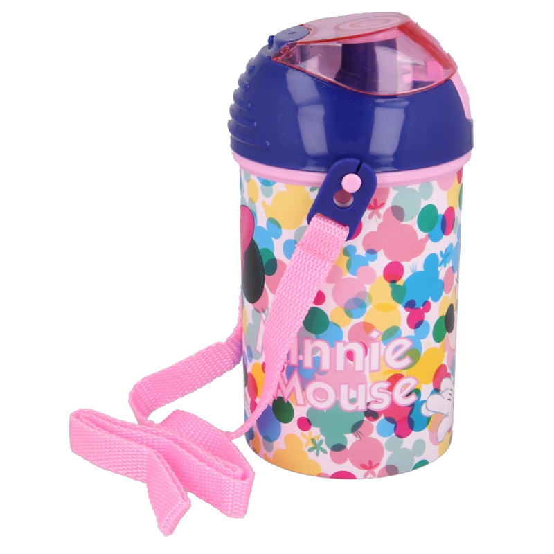 Dečija flašica sa zaštitnim poklopcem MINNIE, 450 ml. Stor