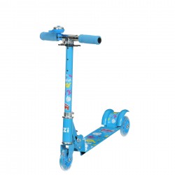 Faltbarer Scooter BUNNY - Blau