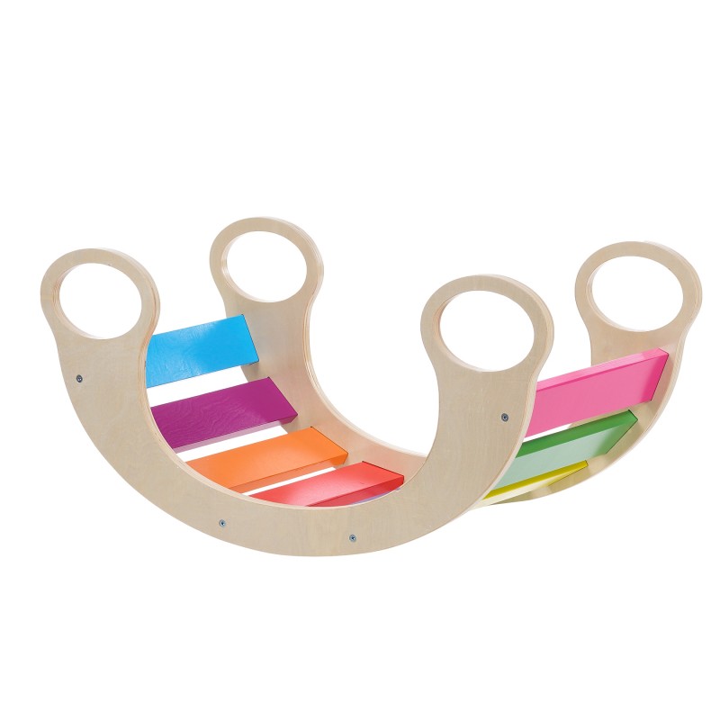 Rainbow rocker WOODEN