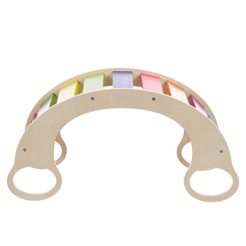 Rainbow rocker WOODEN