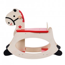 Wooden horse - swing WOODEN 36689 1