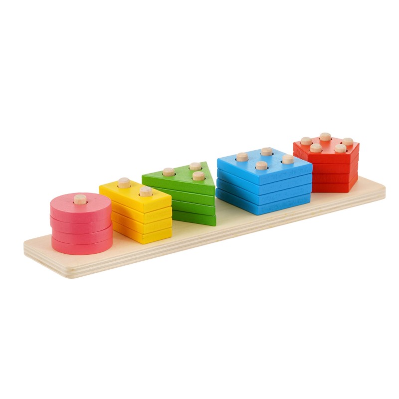 Wooden Geometric Shaping Toy WOODEN