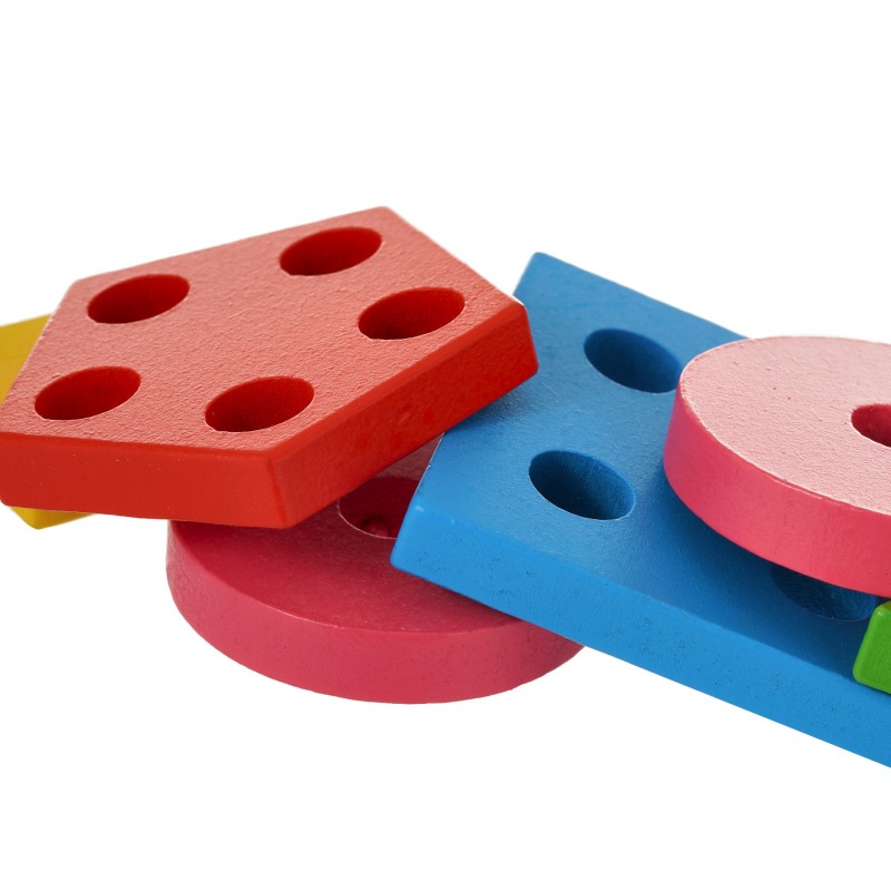 Wooden Geometric Shaping Toy WOODEN