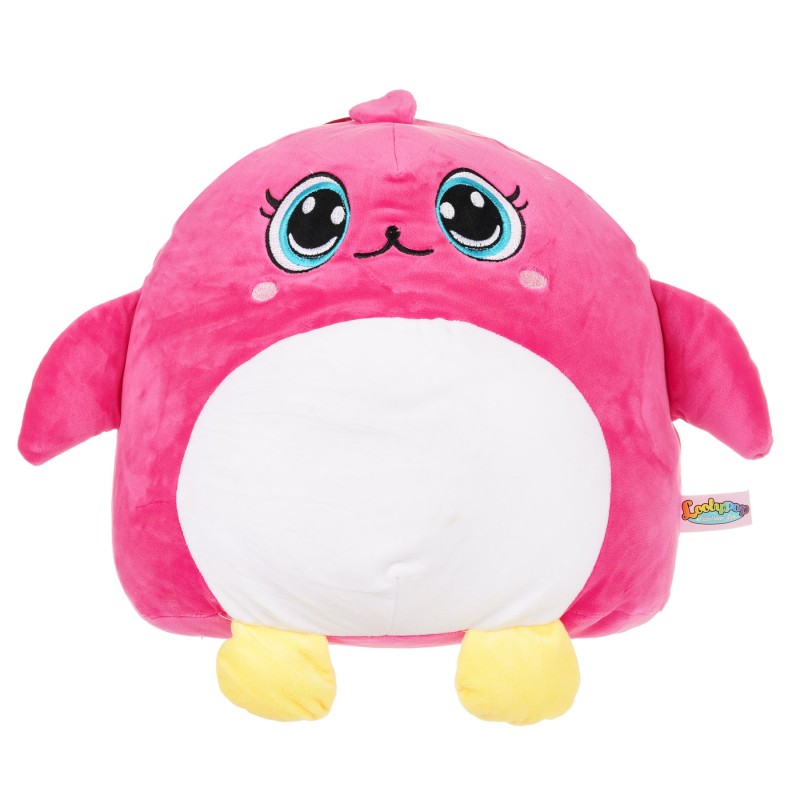 Plush toy pink chicken, 35 cm HAS