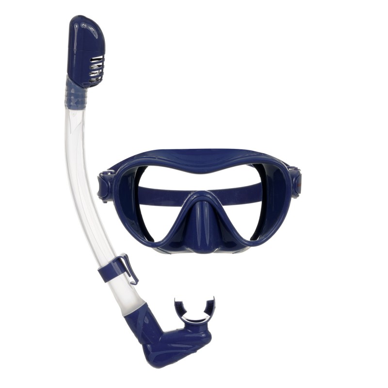 Set masca de scufundare pentru copii cu snorkel in cutie, incolor ZIZITO