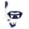 Set masca de scufundare pentru copii cu snorkel in cutie, incolor - Albastru inchis