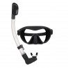 Set masca de scufundare pentru copii cu snorkel in cutie, incolor - Negru