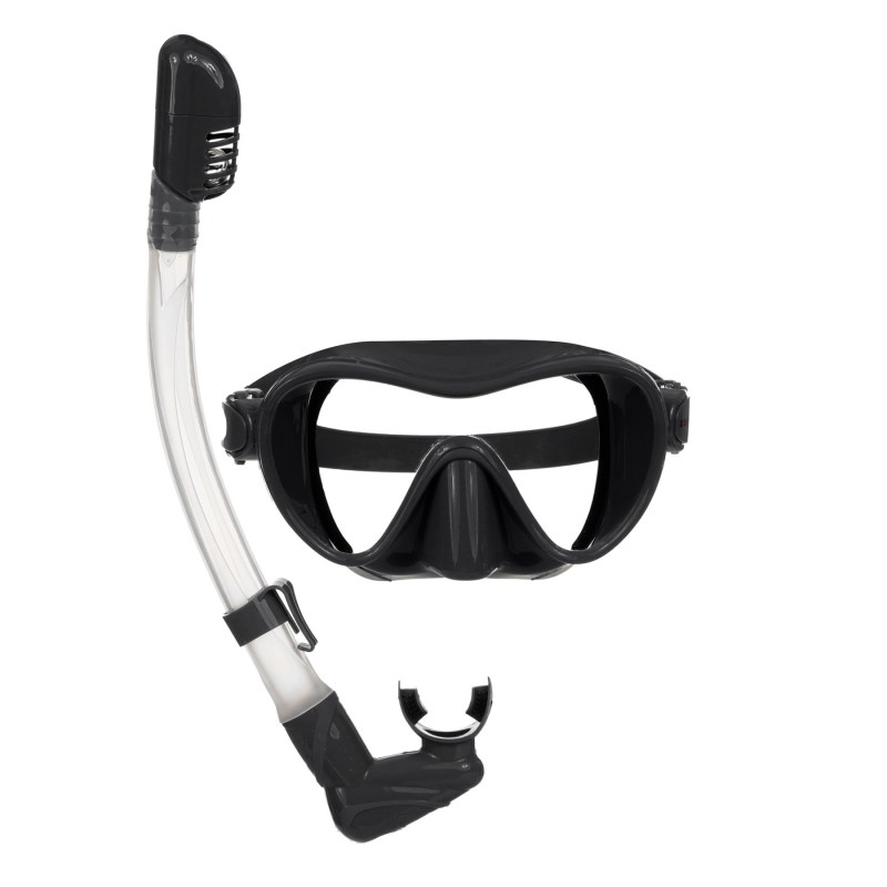 Set of diving mask and snorkel in a box ZIZITO